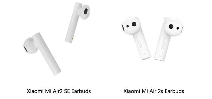 Сравнение между Xiaomi Mi Air2S и Mi Air2 SE Сравнение между Xiaomi Mi Air2S и Mi Air2 SE