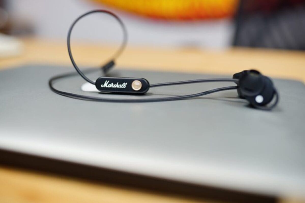Маршал Минор II Bluetooth Най-добрите Bluetooth спортни слушалки на Marshall Minor II