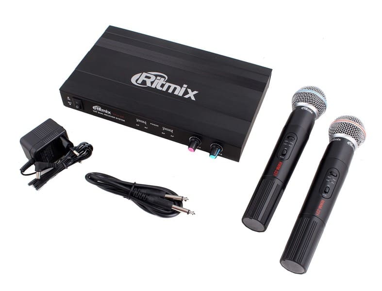 Ritmix RWM-221 най-добрите безжични микрофони Ritmix RWM-221