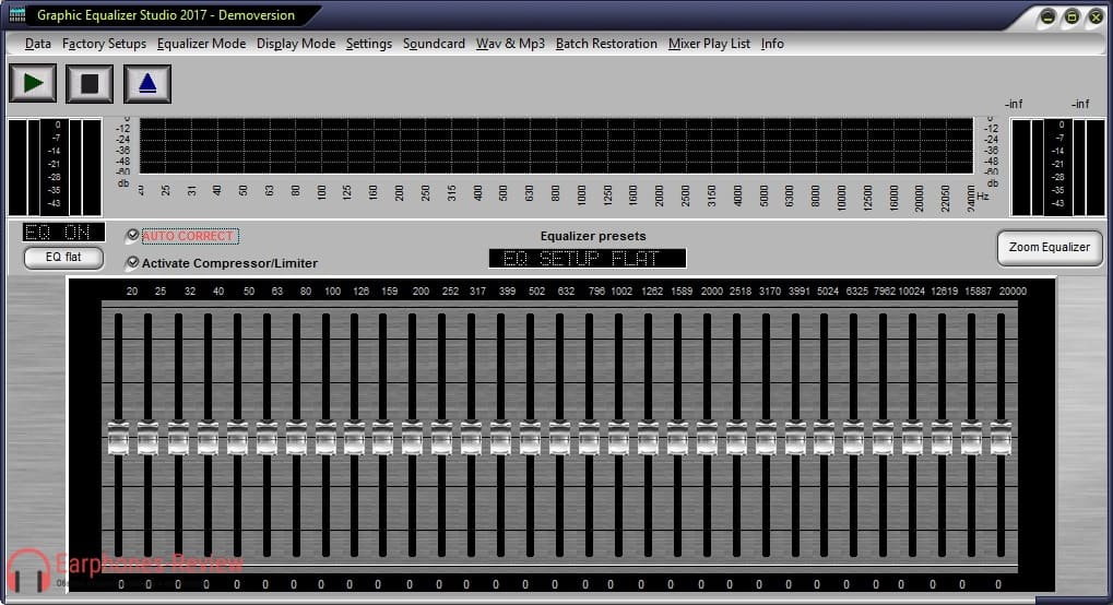 Ето как изглежда еквалайзерът правилна настройка на еквалайзера